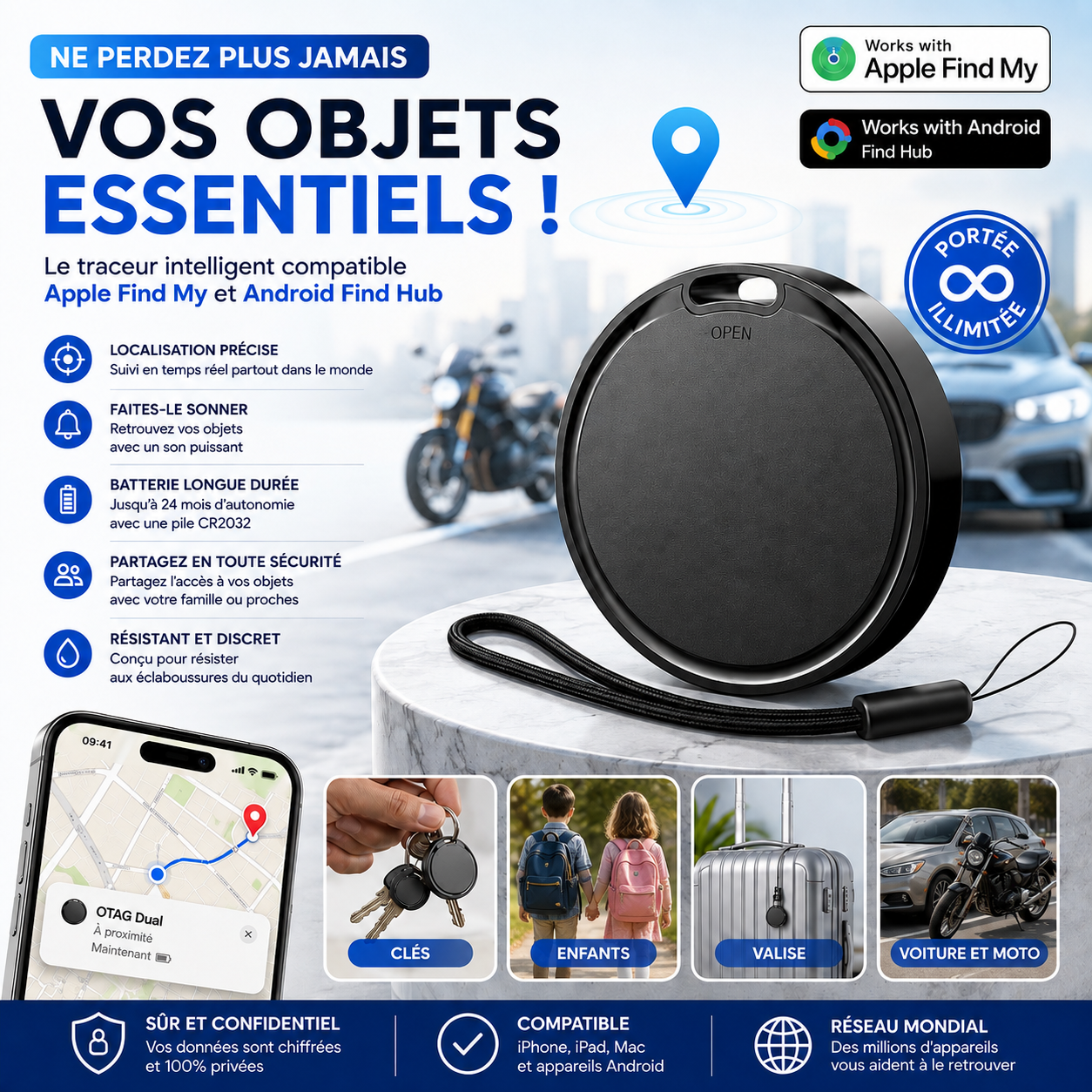 Traceur GPS Intelligent